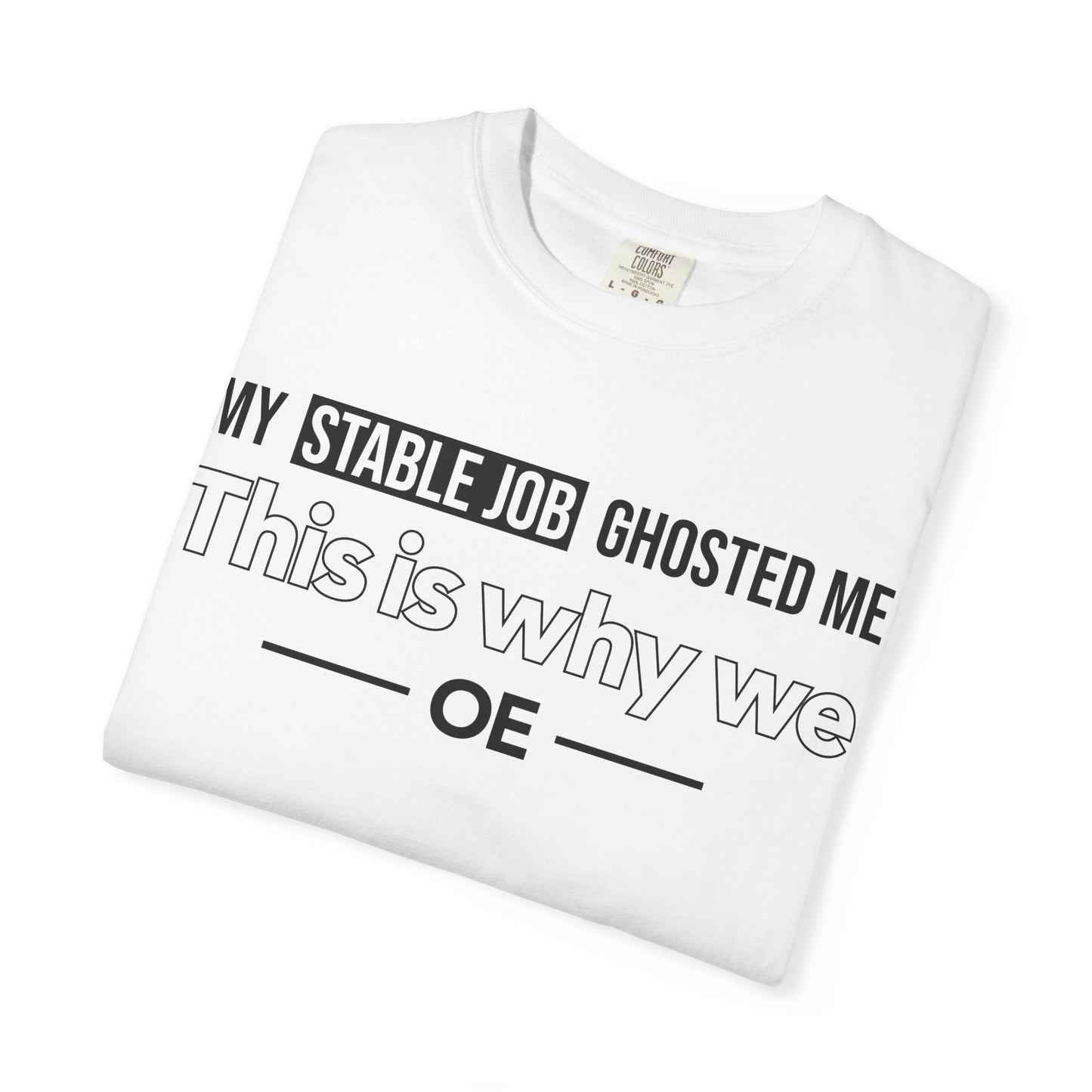 My Stable Job Ghosted Me - T-Shirt