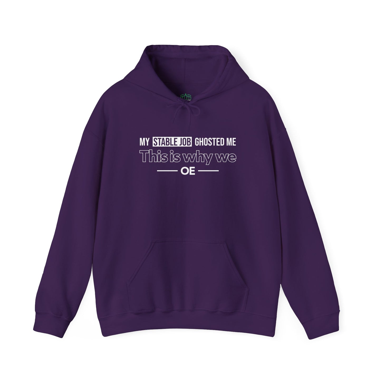Ghosted Unisex Hoodie - My Stable Job Print