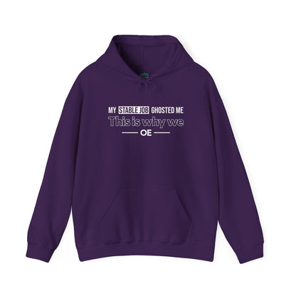 Ghosted Unisex Hoodie - My Stable Job Print
