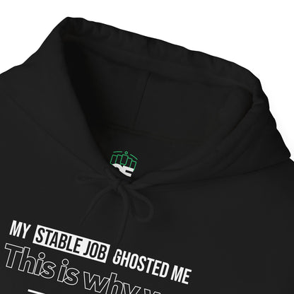 Ghosted Unisex Hoodie - My Stable Job Print