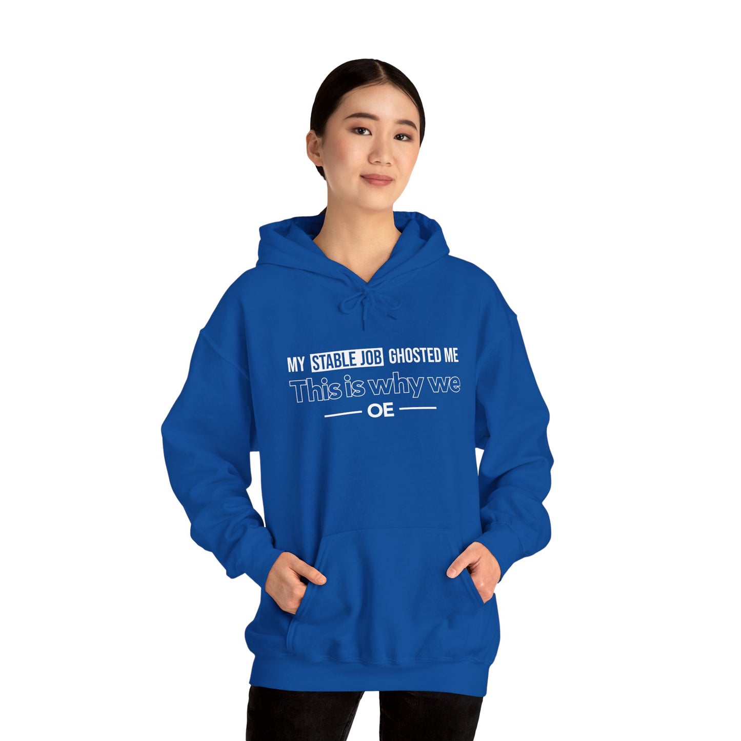 Ghosted Unisex Hoodie - My Stable Job Print