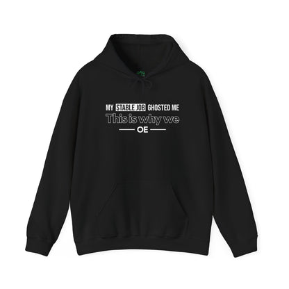 Ghosted Unisex Hoodie - My Stable Job Print