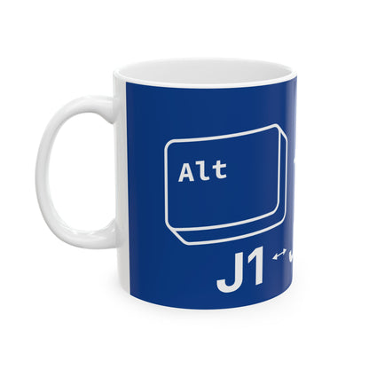 Alt + Tab, J1 - J2 - J3 - Coffee Mug