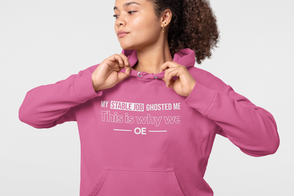 Ghosted Unisex Hoodie - My Stable Job Print