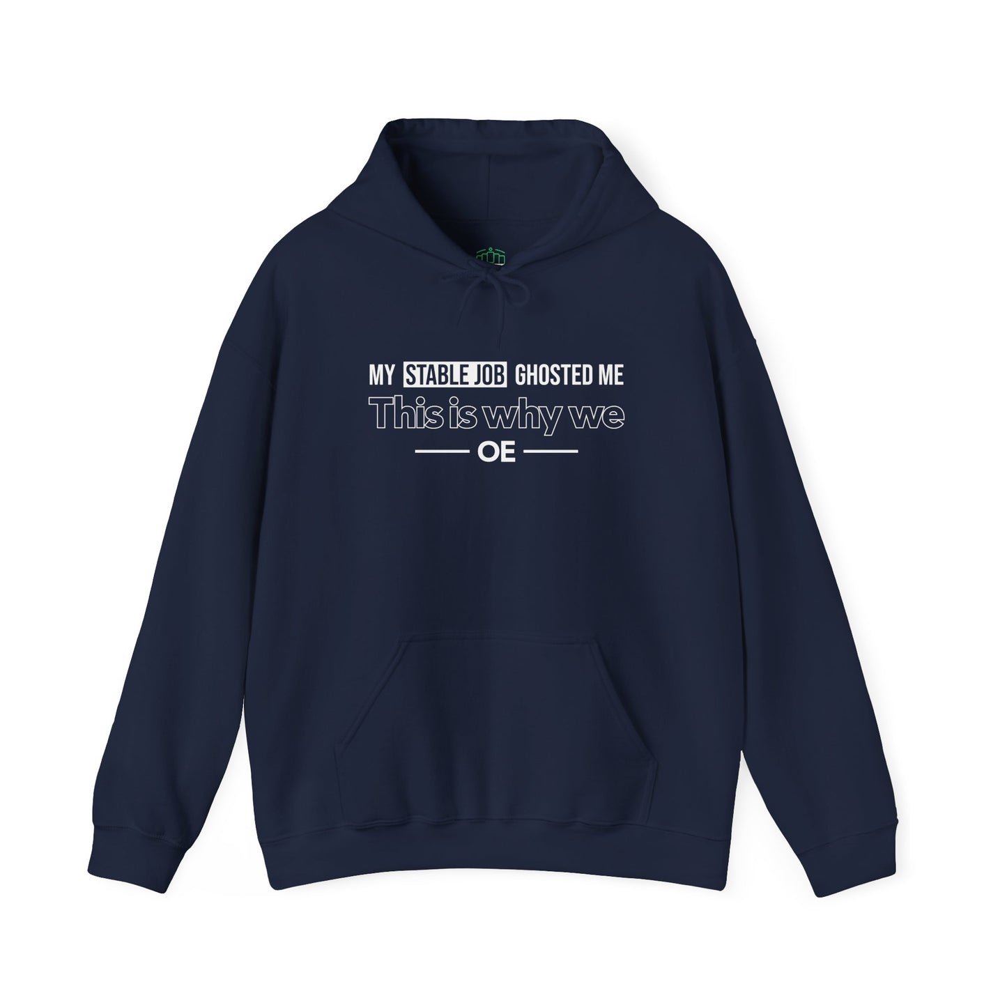 Ghosted Unisex Hoodie - My Stable Job Print
