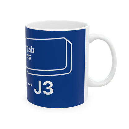 Alt + Tab, J1 - J2 - J3 - Coffee Mug