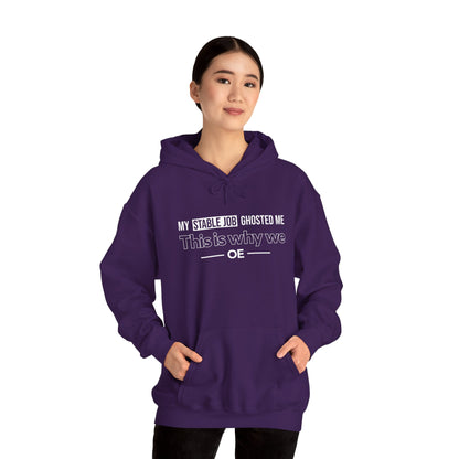 Ghosted Unisex Hoodie - My Stable Job Print